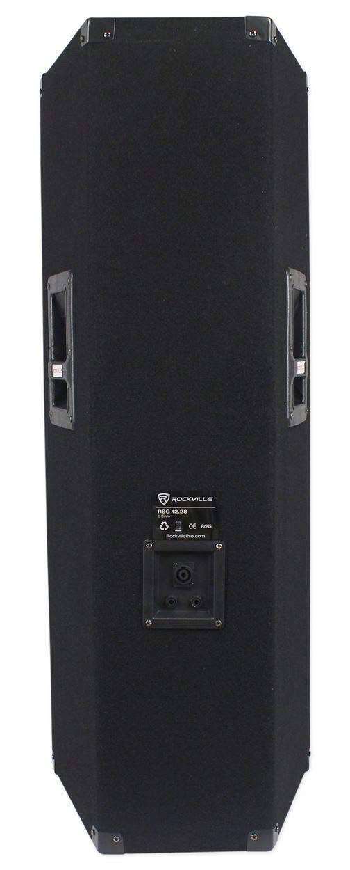 12" 2000W DJ PA Speaker Pair with Amplifier G737