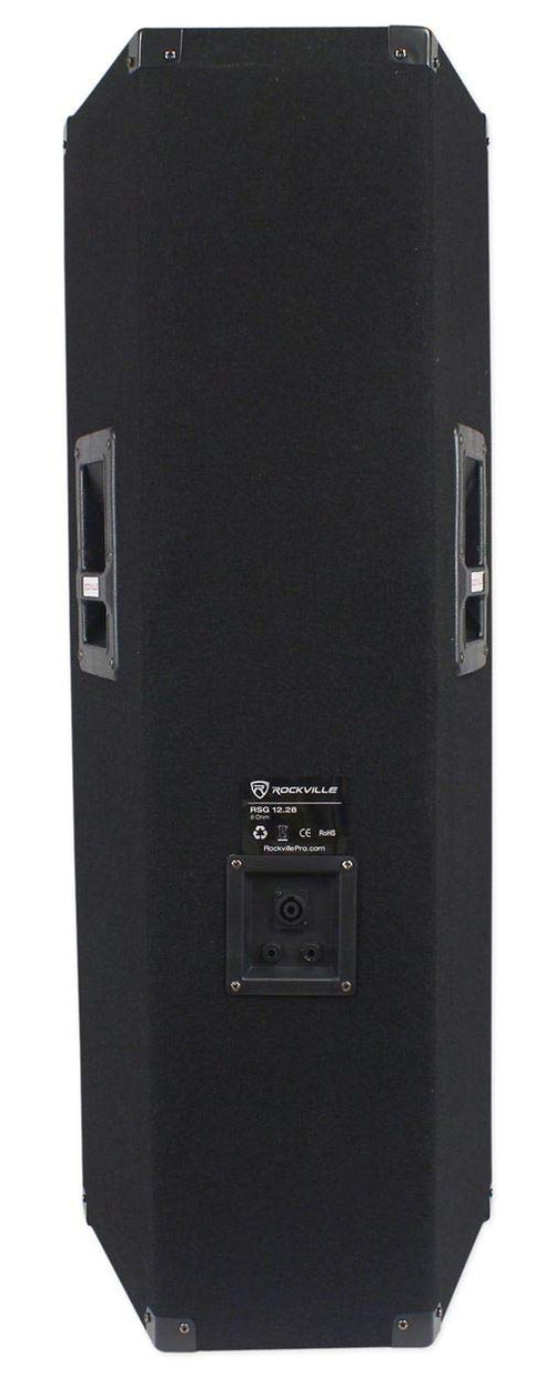 12" 2000W DJ PA Speaker Pair with Amplifier G737