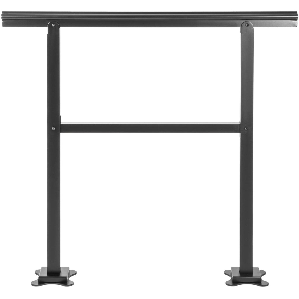 Aluminum Outdoor Stair Handrail 36 x 35 for 2-3 Steps L571
