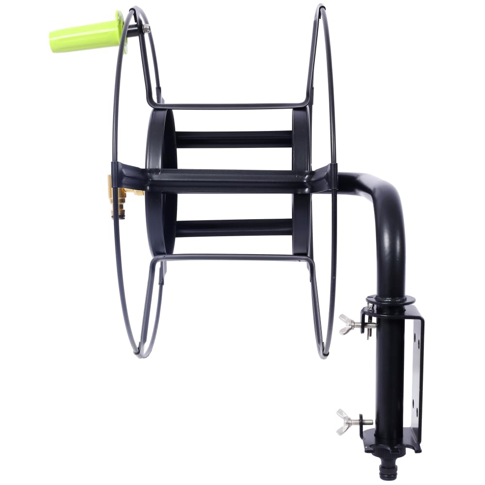 Retractable Wall Mount Hose Reel with 180° Swivel J106