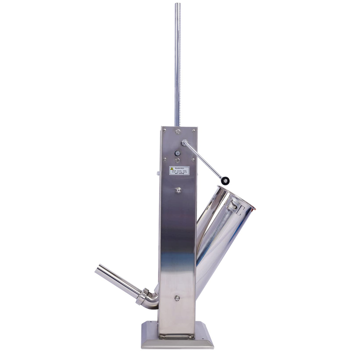 15LB Stainless Steel Vertical Sausage Stuffer with 4 Nozzles F510