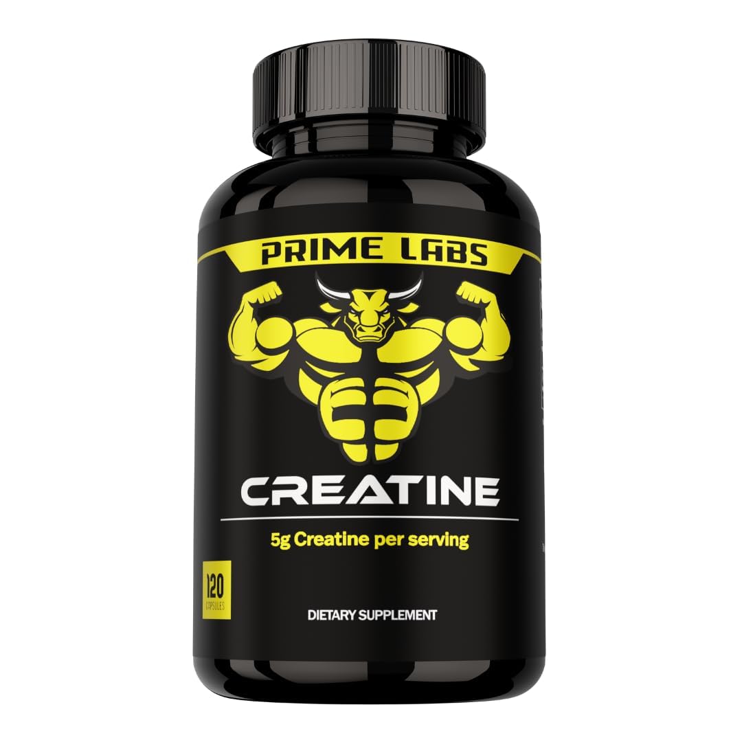 Creatine Monohydrate Capsules 5g J124064