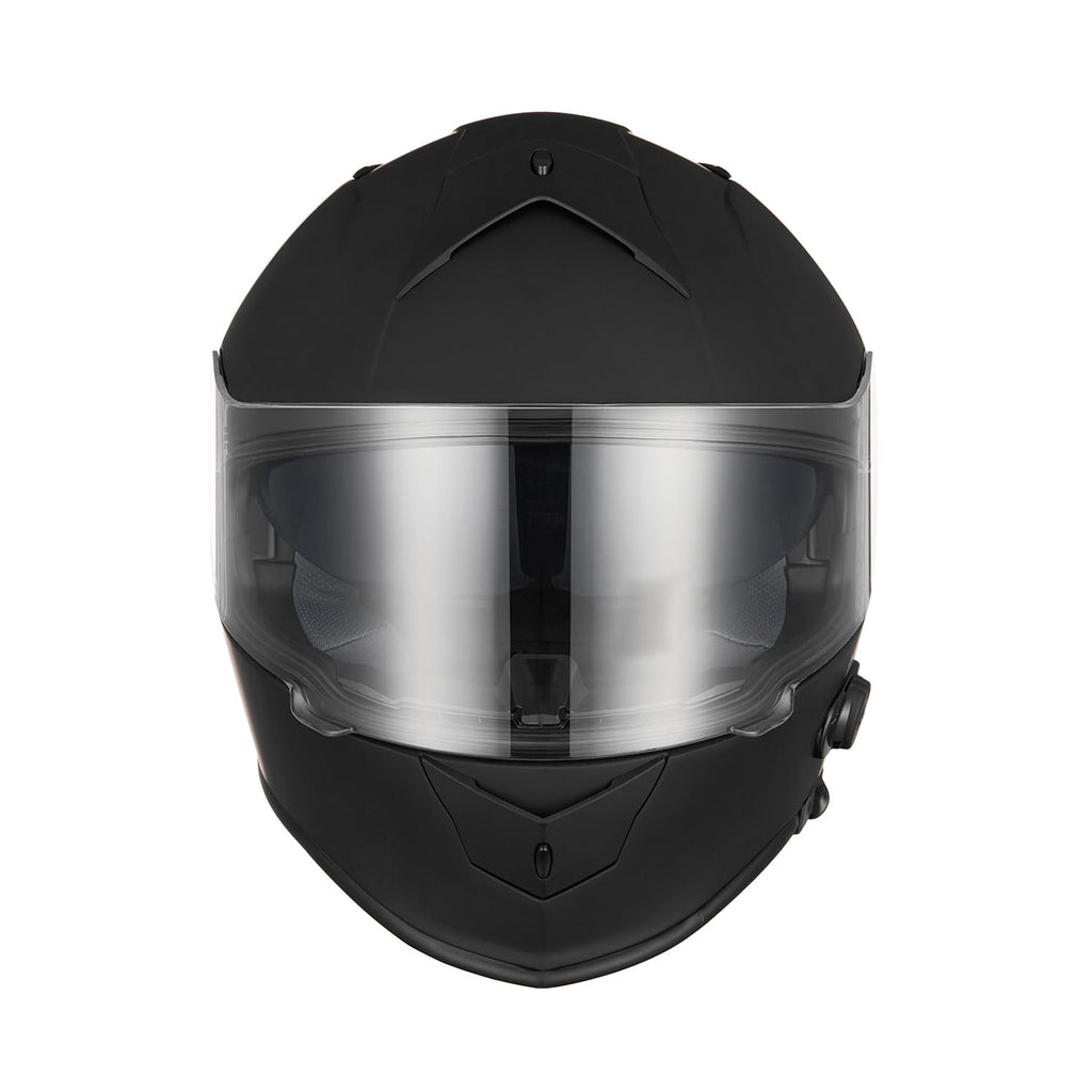 Bluetooth Integrated Full Face Motorcycle Helmet with Dual Visor T716