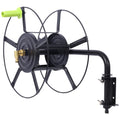 Retractable Wall Mount Hose Reel with 180° Swivel J106