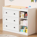 White Wood 3 Drawer Changing Table X39738