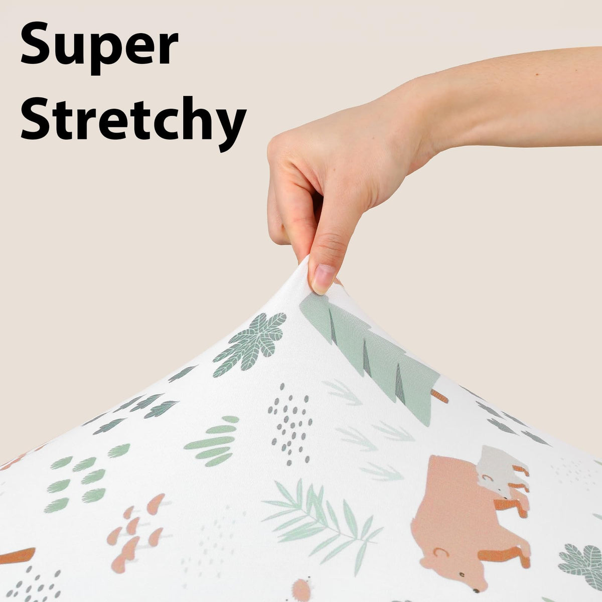 Fitted Bassinet Sheets 33”x20” 3-Pack T863594