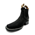 Men’s Genuine Leather Square Toe Ankle Cowboy Boot X752