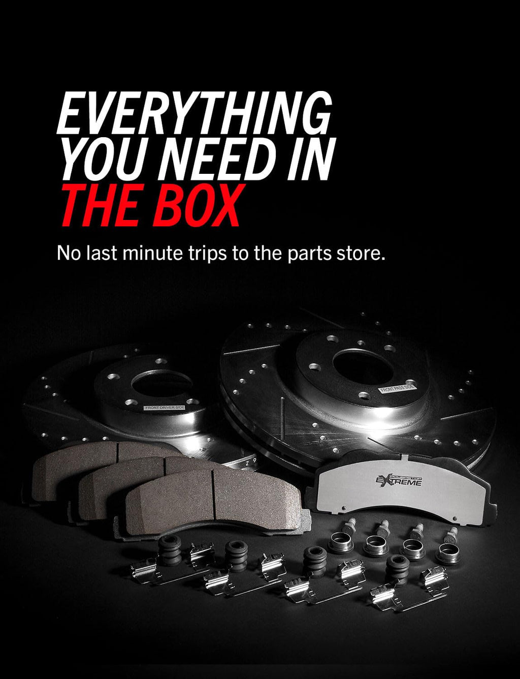 Rear Brake Pad & Rotor Kit U963