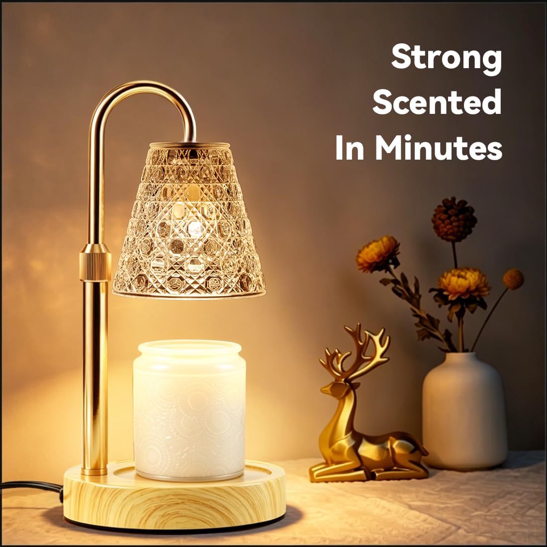 Electric Candle Warmer Lamp with Timer K129
