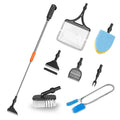 7-in-1 Aquarium Cleaning Tool with Telescopic Handle A302