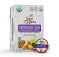 Organic Dark Roast Coffee K Cups with Superfoods and Probiotics, 10ct Single Serve Cups D703543