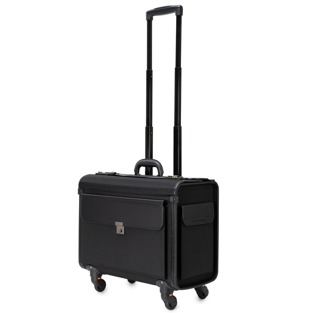 Wheeled Briefcase with 17” Laptop Compartment and Dual Combo Locks B830325