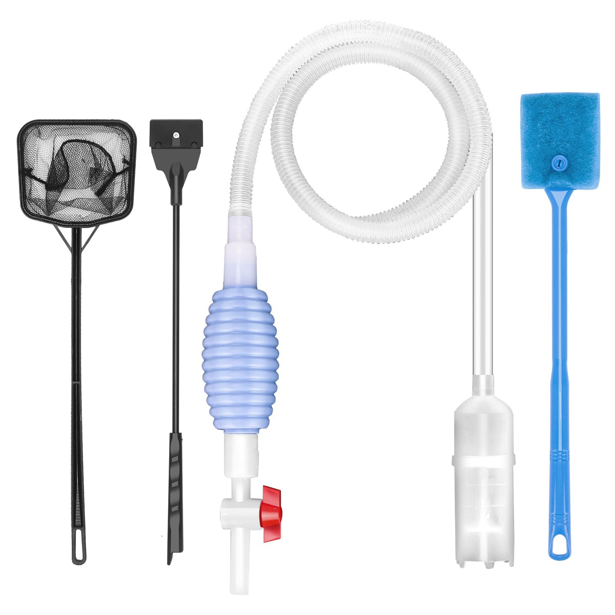 Fish Tank Cleaning Kit Set of 4 Pieces S477398