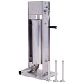 15LB Stainless Steel Vertical Sausage Stuffer with 4 Nozzles F510