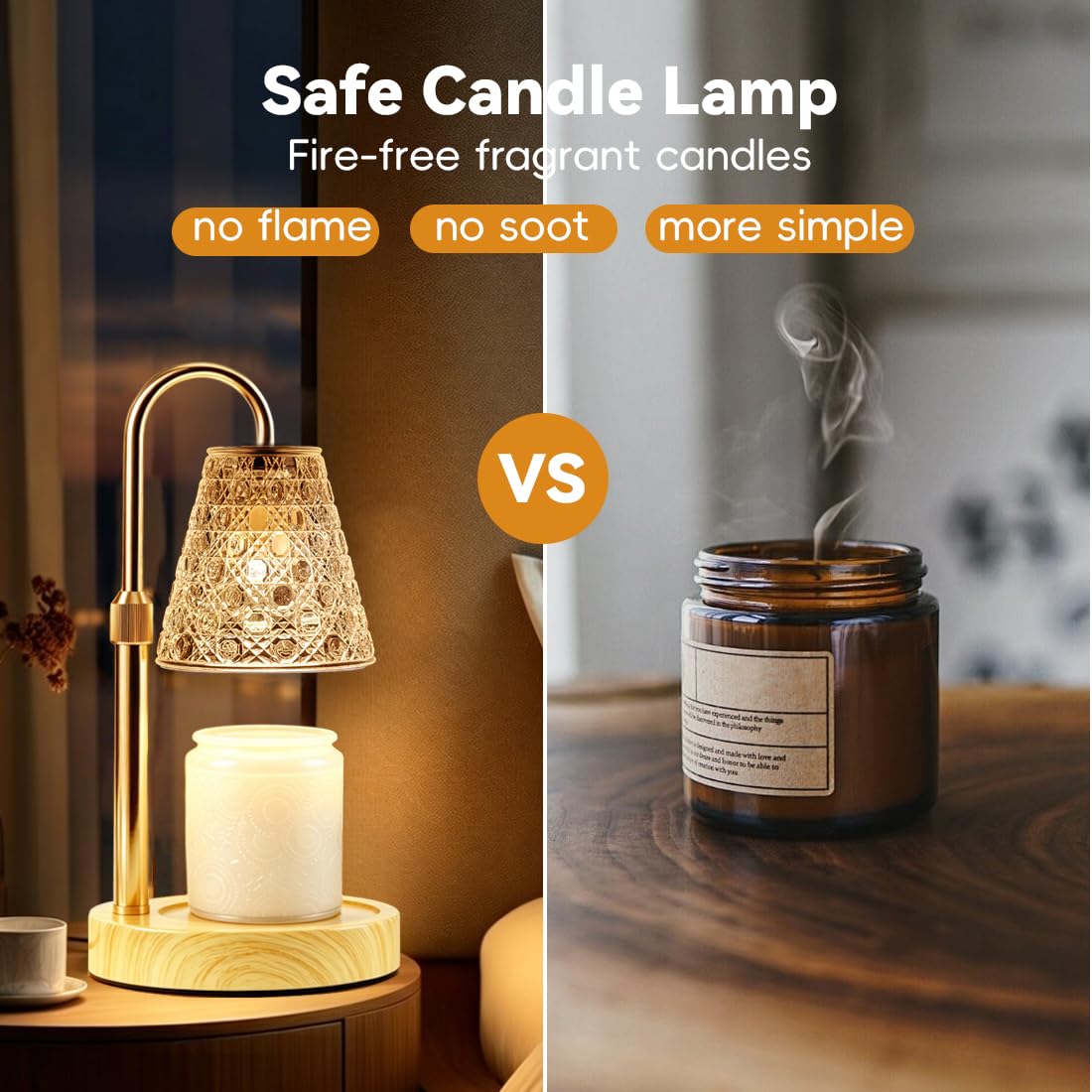 Electric Candle Warmer Lamp with Timer K129