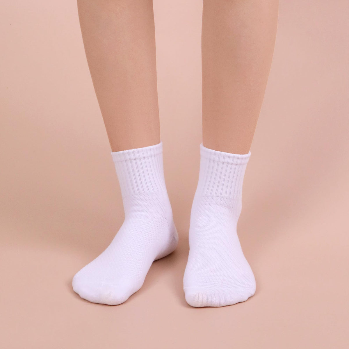 Bamboo Viscose Above Ankle Thin Socks 5 Pairs Q291