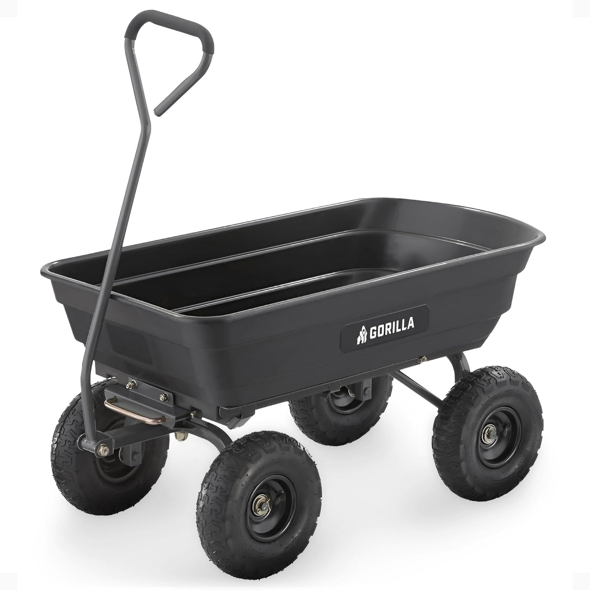 Poly Dump Cart 600 lb. Capacity 4 Cu ft Z8899