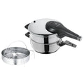 3-Piece Stainless Steel Pressure Cooker Set Y6091