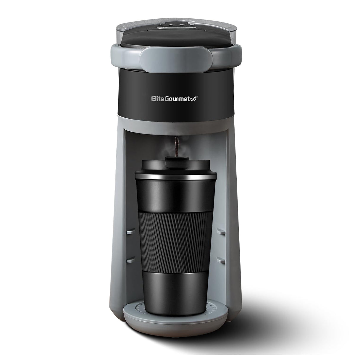 2-in-1 Capsule Coffee Maker, K-Cup & Grounds, Black J4457