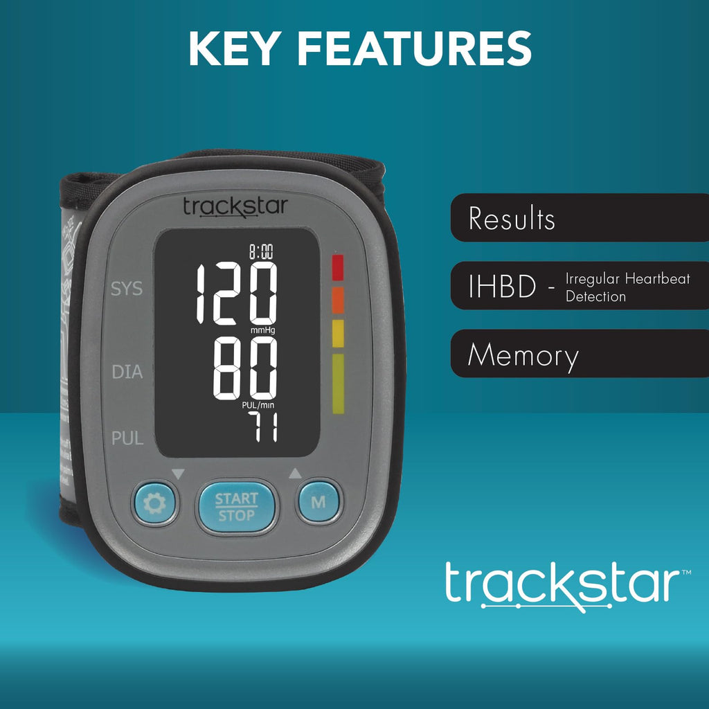 Smart Adult Wrist Blood Pressure Monitor R76457