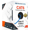 1000FT Blue Cat6 Plenum Ethernet Cable D78808