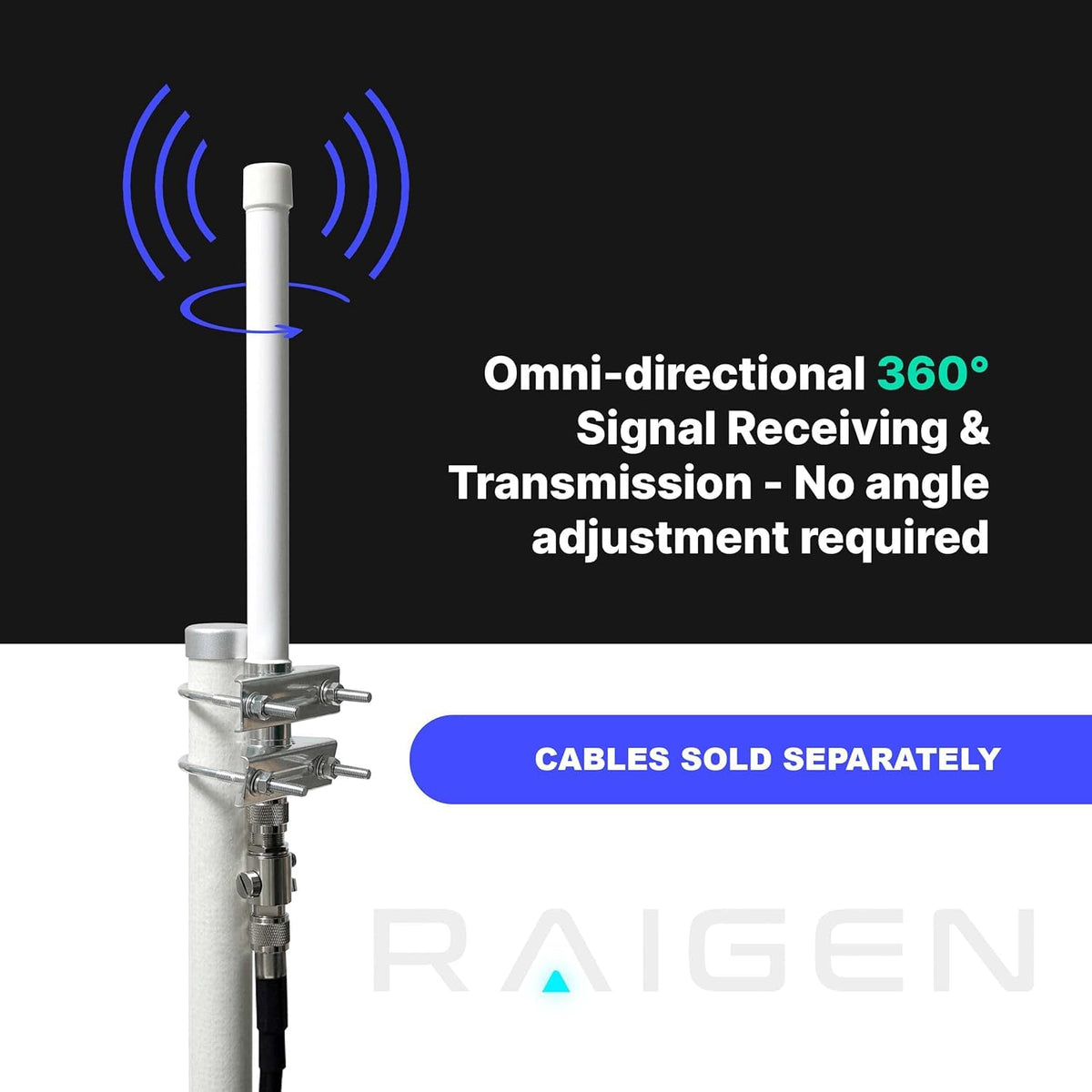 8dBi LoRa 915 MHz Indoor Omni-Directional Antenna T76770