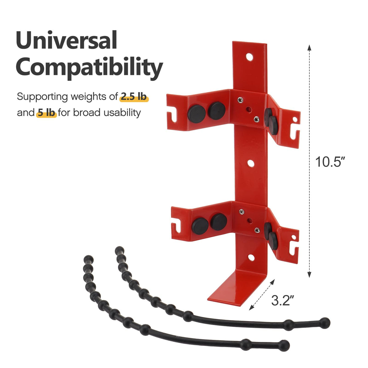 Fire Extinguisher Mount Bracket, 4pcs X2912