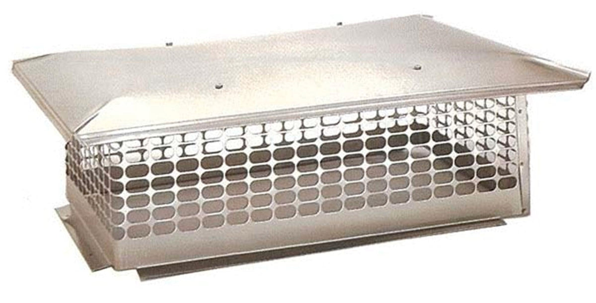 Multi Flue 304 Stainless Steel Chimney Cap 17" x 41" E984