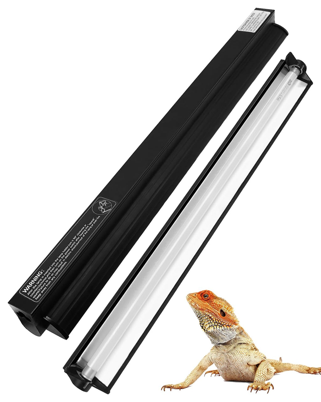 12 Inch 8W T5 10.0 UVB Reptile Light Fixture D997484