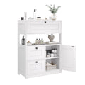 Bathroom Floor Storage Cabinet with 1 Door and 3 Drawers Z547127