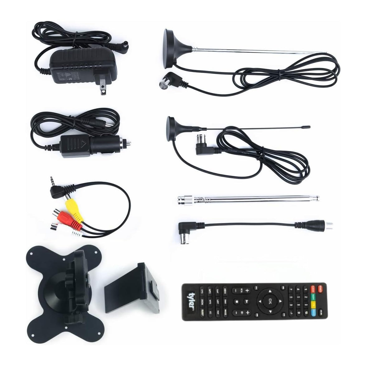 7" Portable LCD TV Rechargeable Battery HD-TV USB HDMI U553877