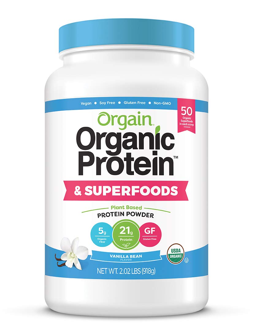 Organic Vegan Protein Powder + Greens Vanilla Bean Z28386