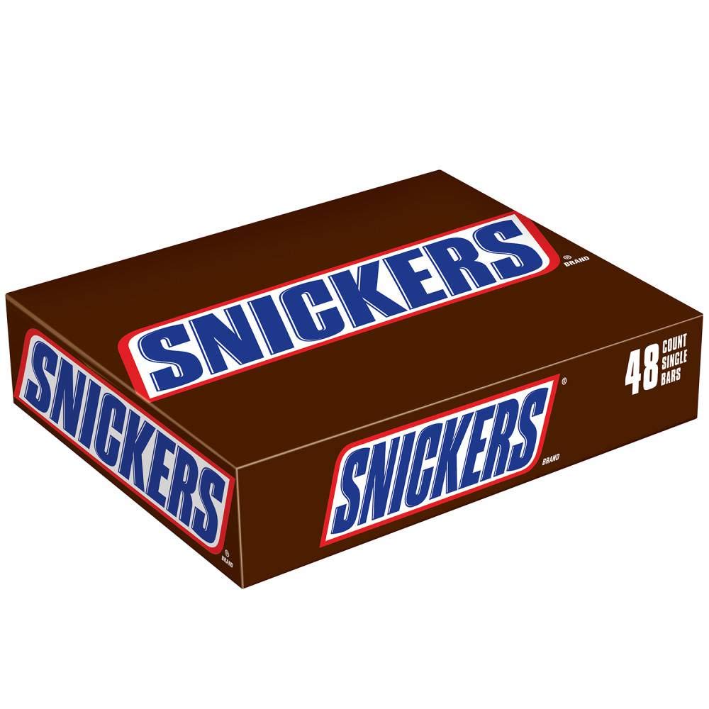 Milk Chocolate Peanuts Caramel Nougat Candy Bar 1.86 oz H29556