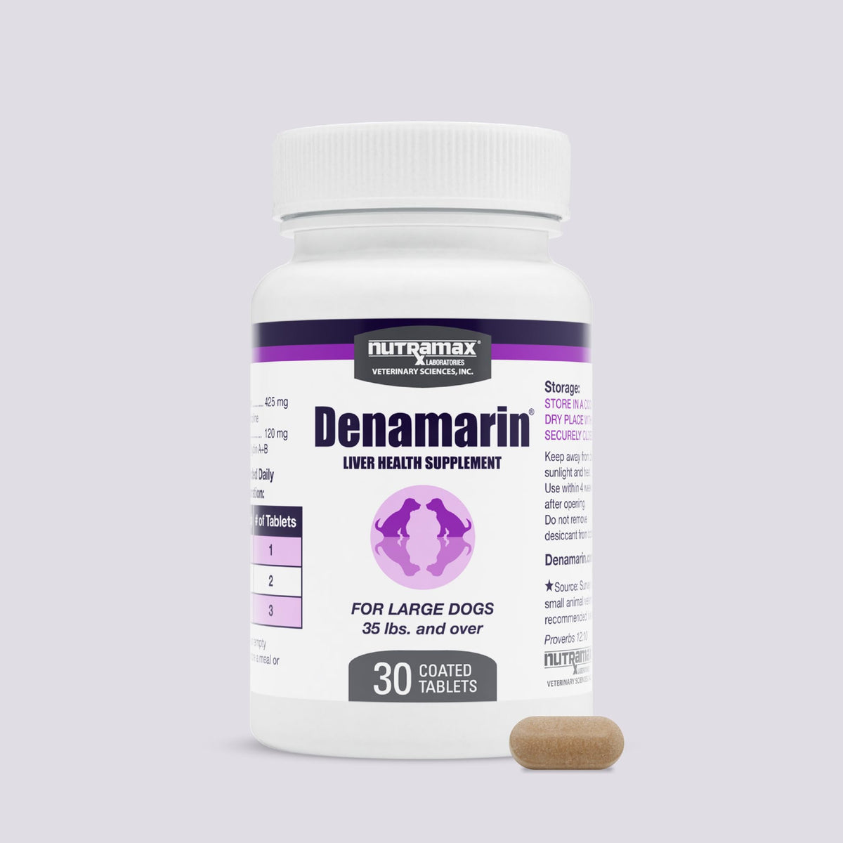Liver Supplement for Large Dogs, 30ct J52805