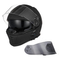Bluetooth Integrated Full Face Motorcycle Helmet with Dual Visor T716