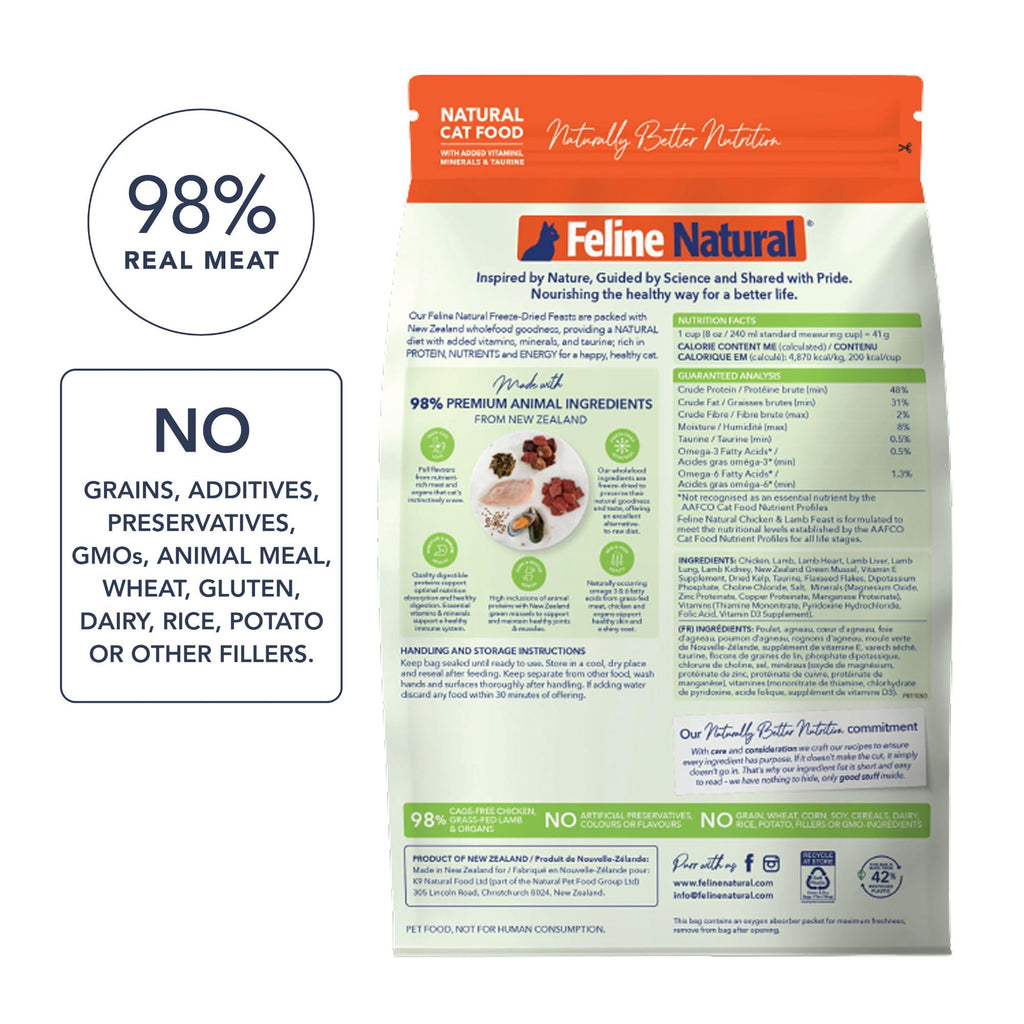 High Protein Freeze Dried Cat Food O455609