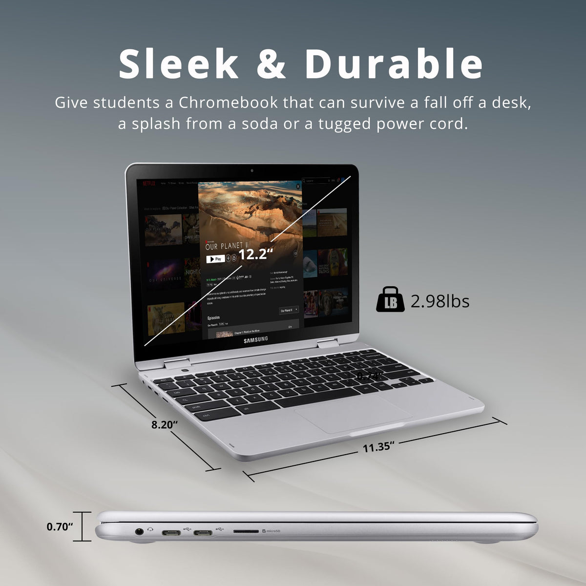 12.2" Touchscreen 2-in-1 Laptop W525