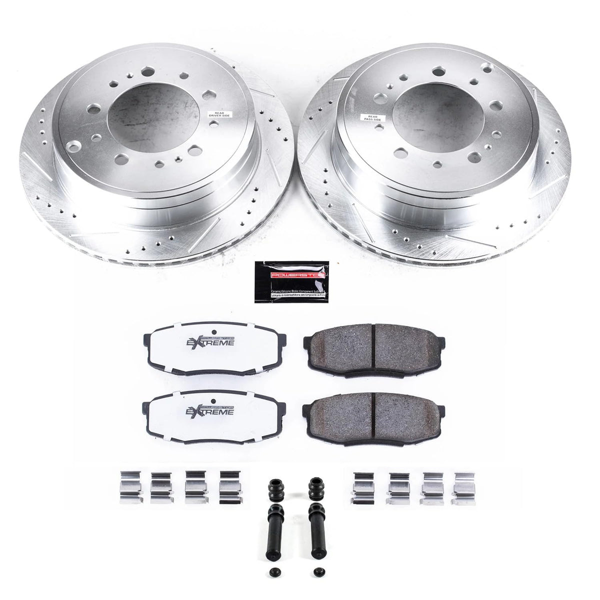 Rear Brake Pad & Rotor Kit U963