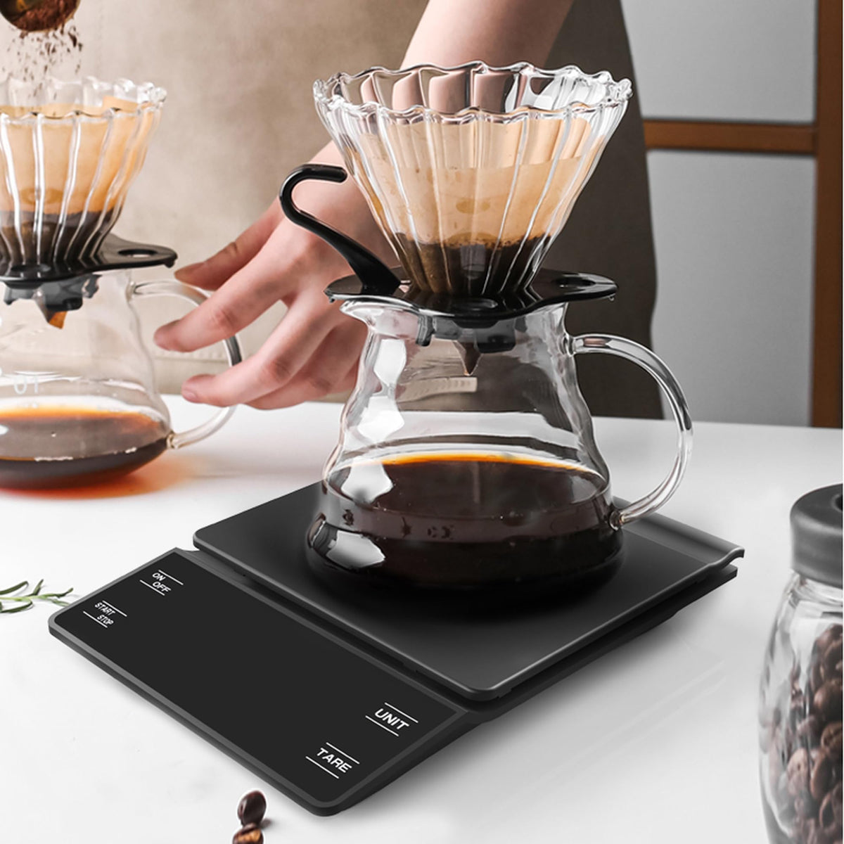 0.1g High Precision Coffee Scale with Timer P32254