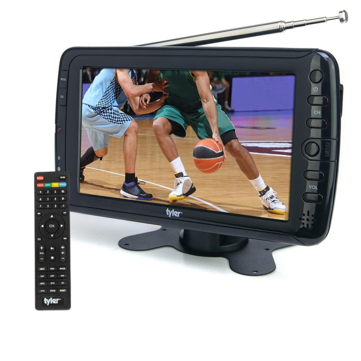 7" Portable LCD TV Rechargeable Battery HD-TV USB HDMI U553877