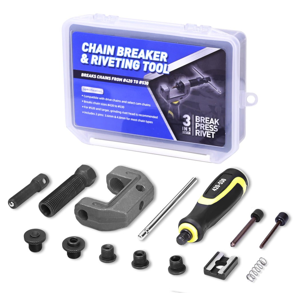 14 Pc Motorcycle Chain Breaker Tool Kit H188