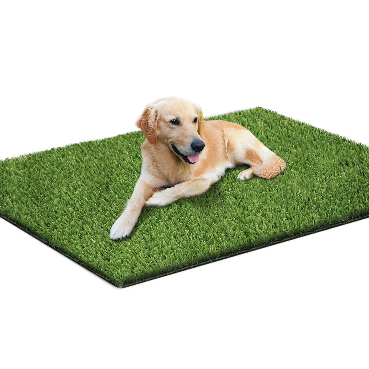 43.3 x 29.5 Inches Washable Artificial Grass Rug O991444