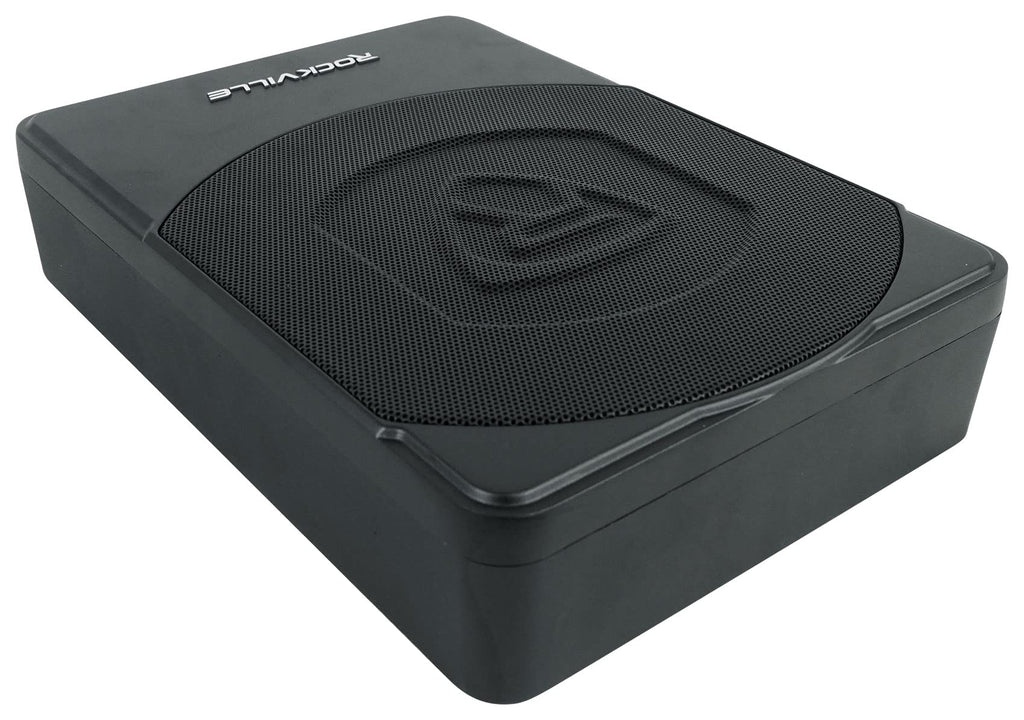 10" Powered Under-Seat Subwoofer with Amp Wiring Kit U1122