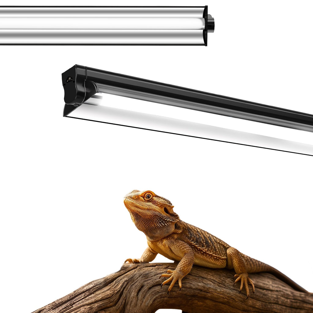 12 Inch 8W T5 10.0 UVB Reptile Light Fixture D997484