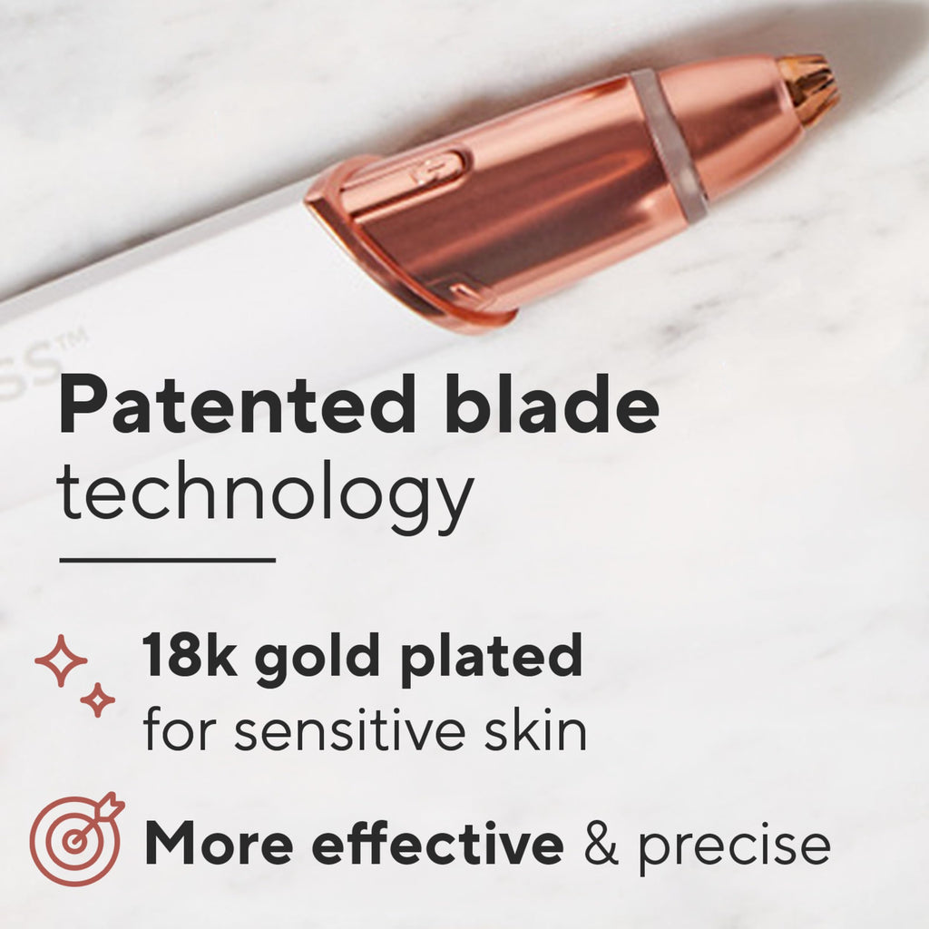 Electric Eyebrow Hair Remover with LED Light C60878