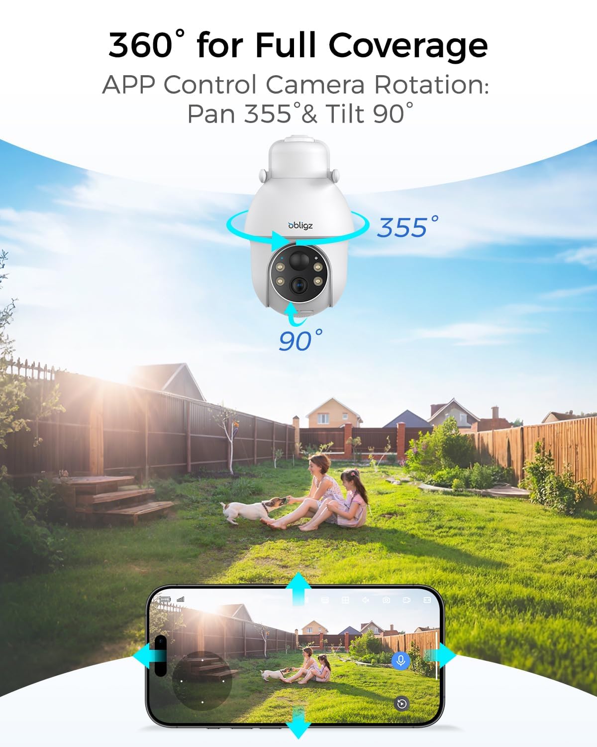 4MP Solar Camera Outdoor Wireless K49544
