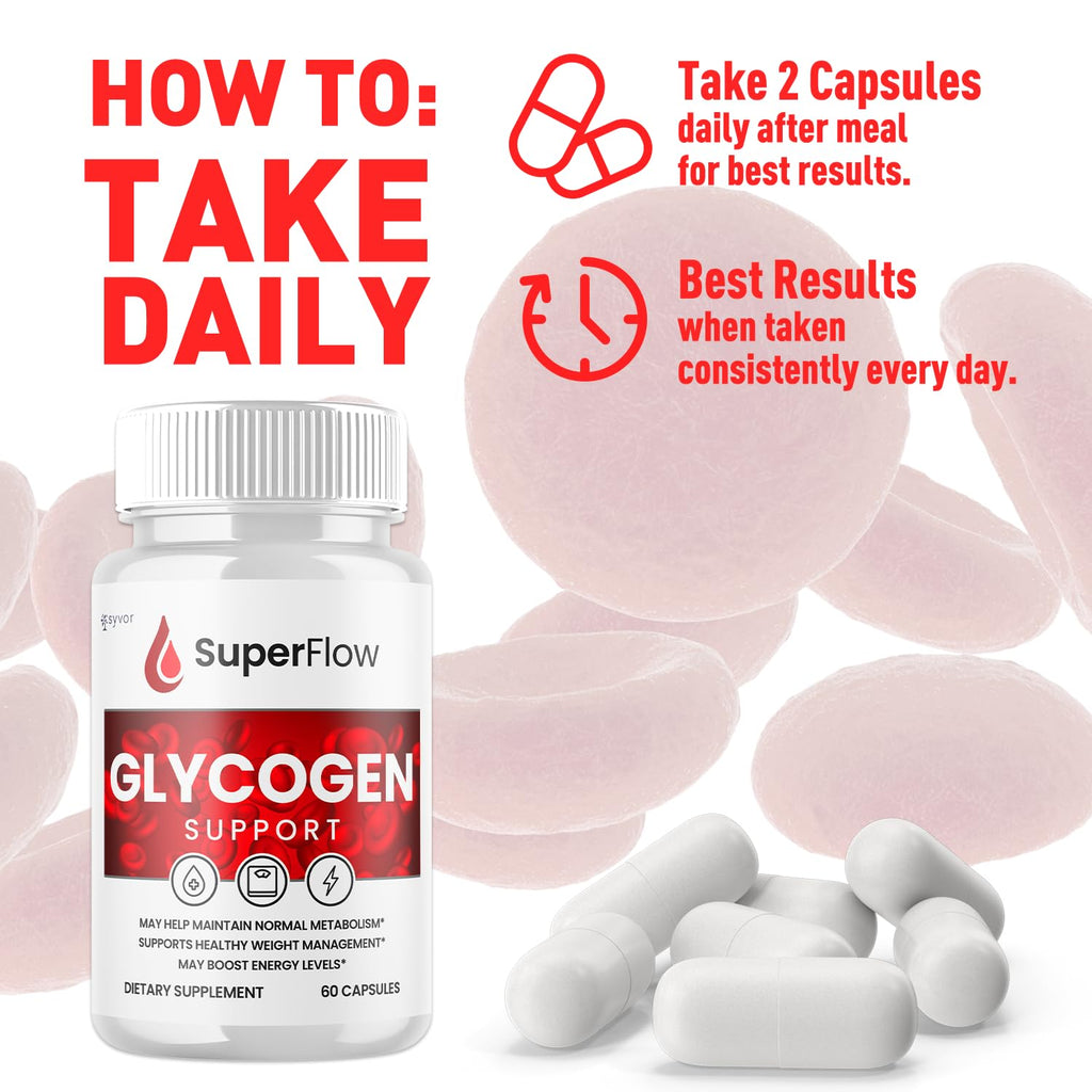Glycogen Support Supplement Formula 180 Capsules Z484