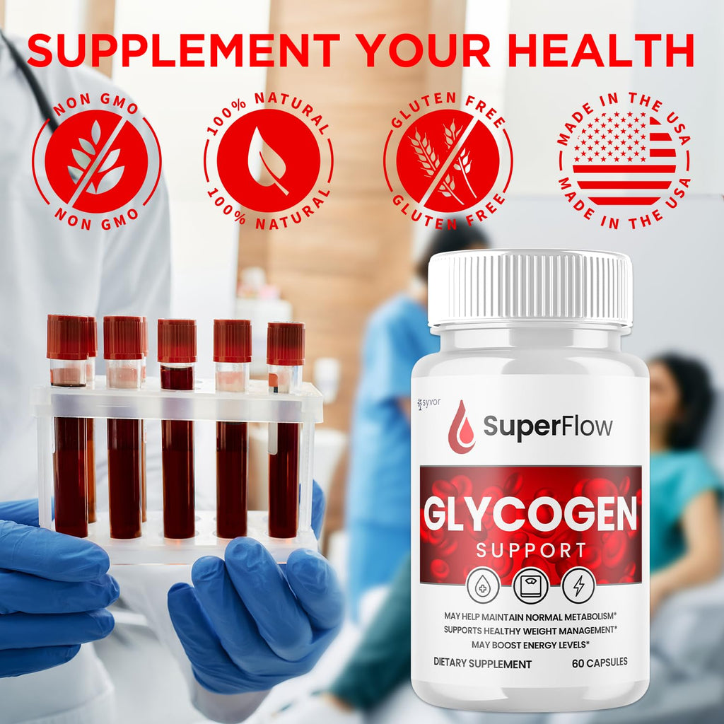 Glycogen Support Supplement Formula 180 Capsules Z484
