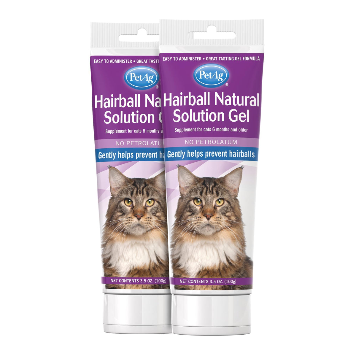 Hairball Gel Supplement for Cats 3.5 oz Pack of 2 W14981