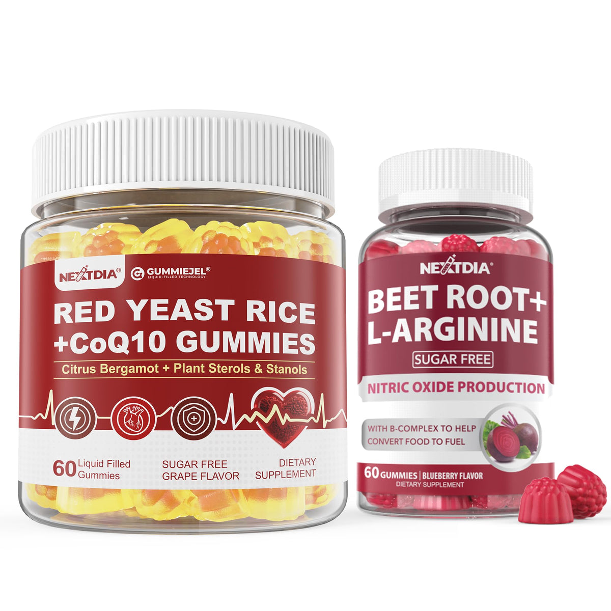 Red Yeast Rice Gummies 2400MG with CoQ10 F865813